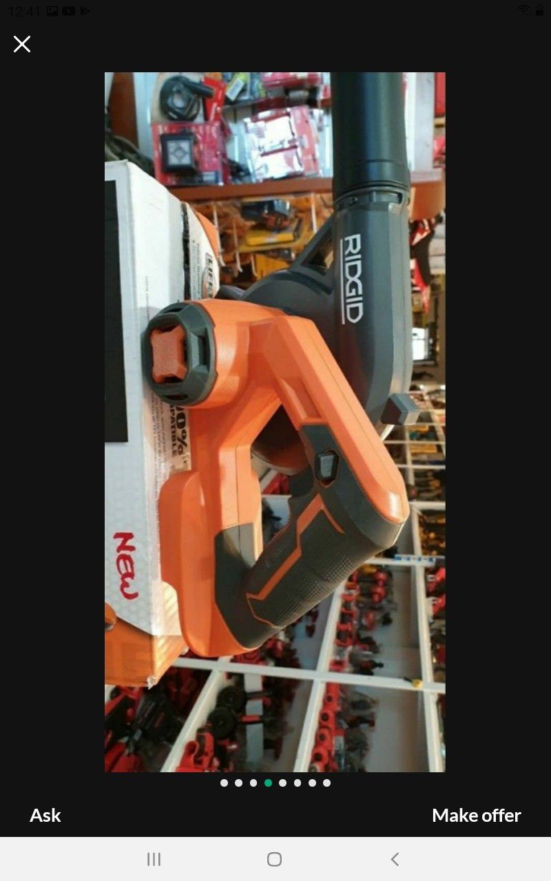 RIDGID 18V COMPACT BLOWER (TOOL ONLY)