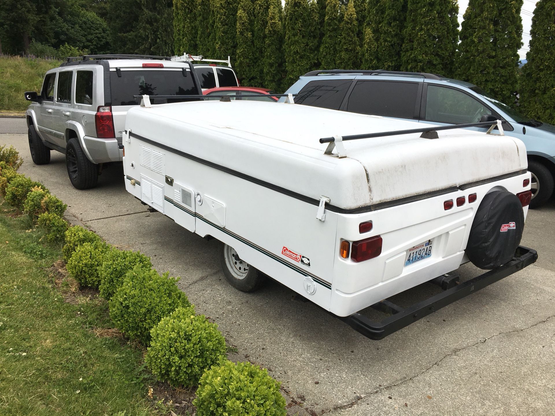 2000 Coleman Santa Fe Pop-Up trailer for Sale in Auburn, WA - OfferUp