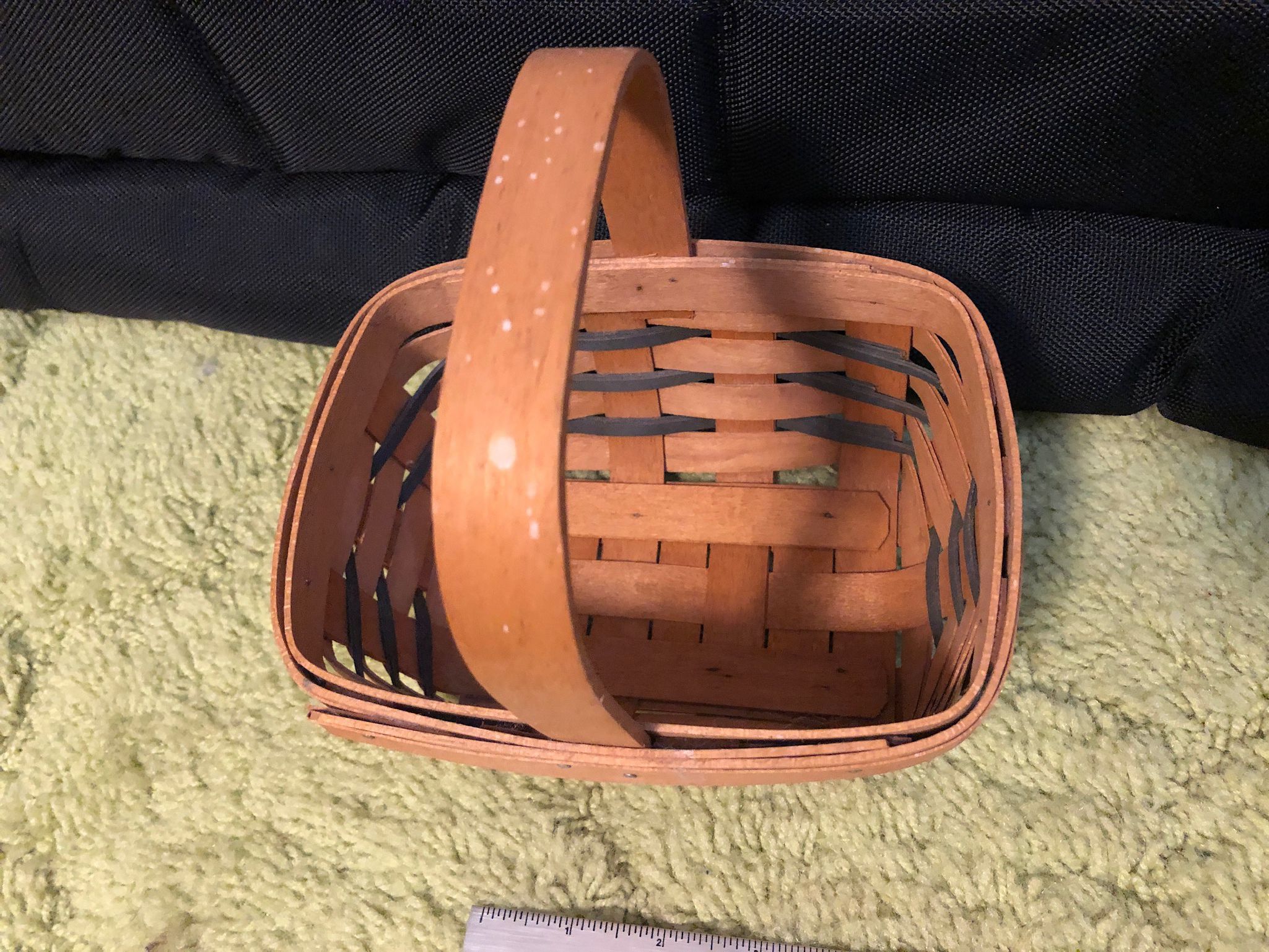Small Longaberger Basket With Liner