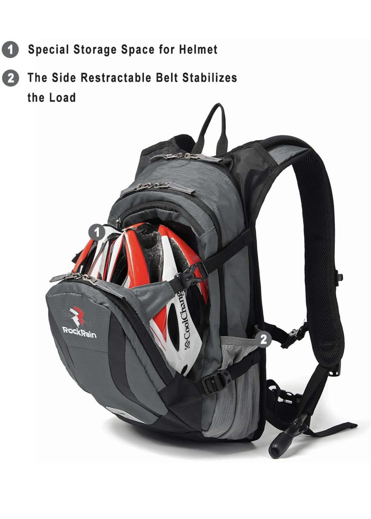 New Rockrain Hydration Backpack for Hiking, Cycling, Walking