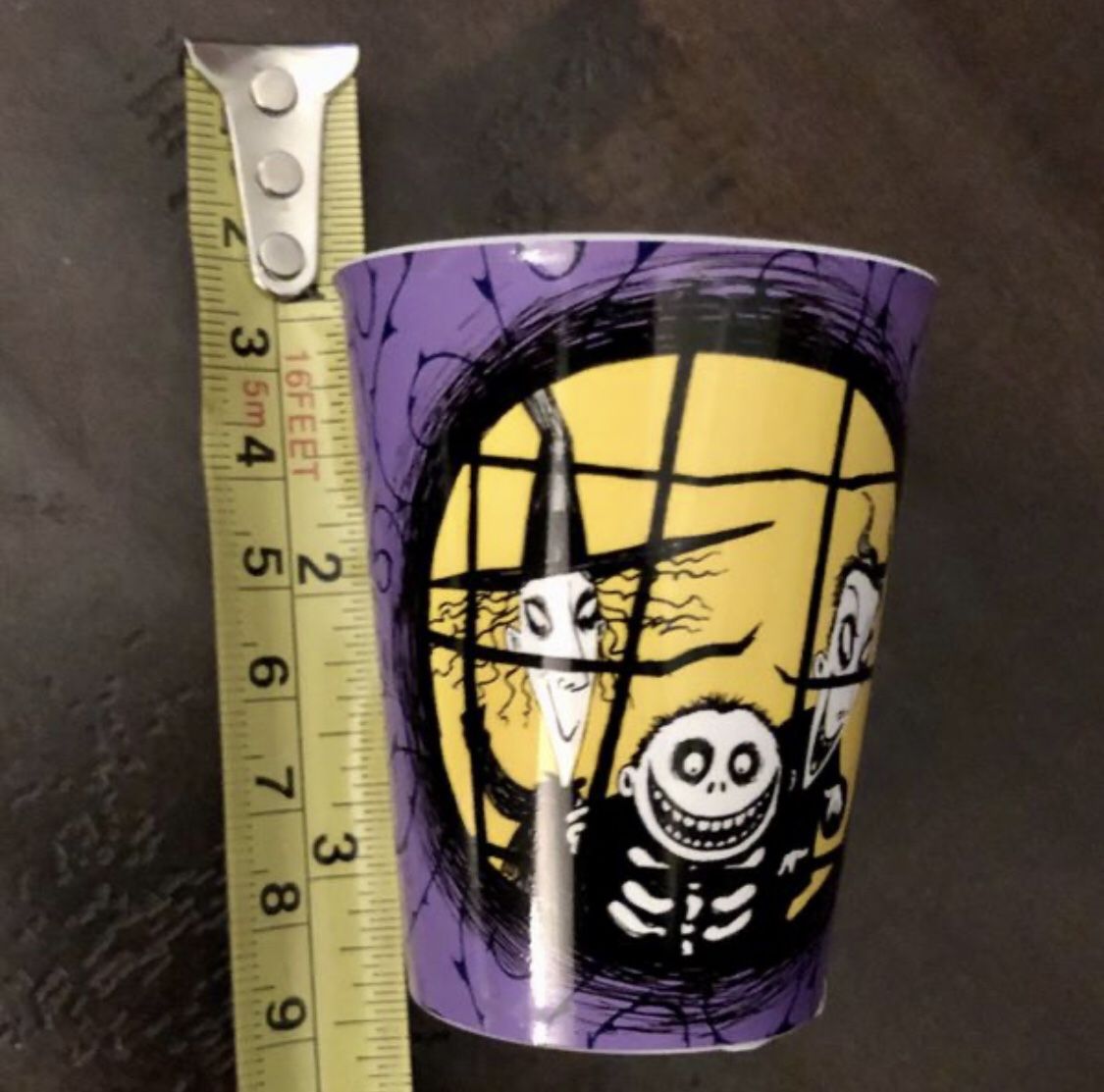 Disney, Nightmare Before Christmas (Plastic) Shot cup. Brand new