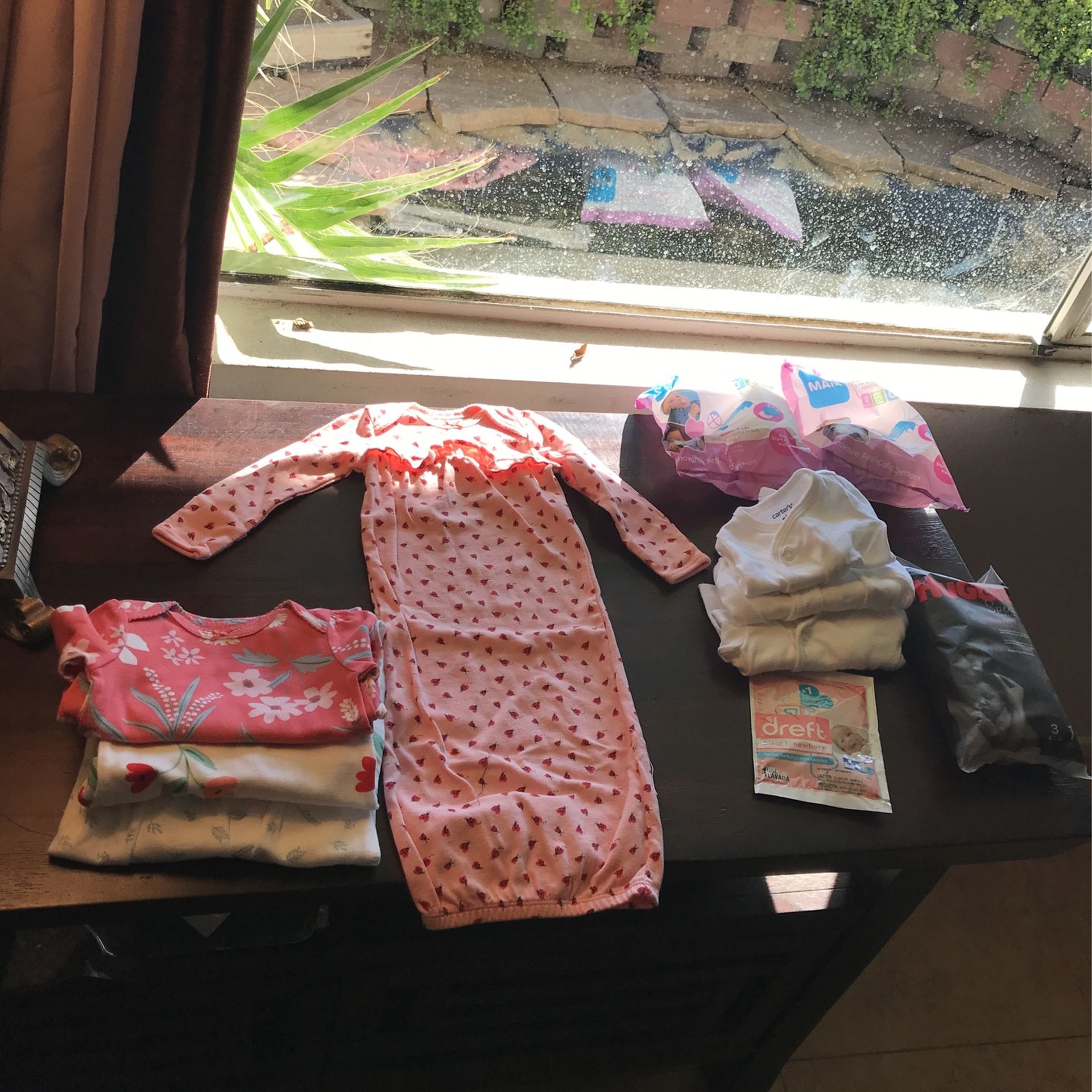 4 New Newborn Baby 3 Month Sleeper Nightgowns By Carter’s And More Infant Newborn Items