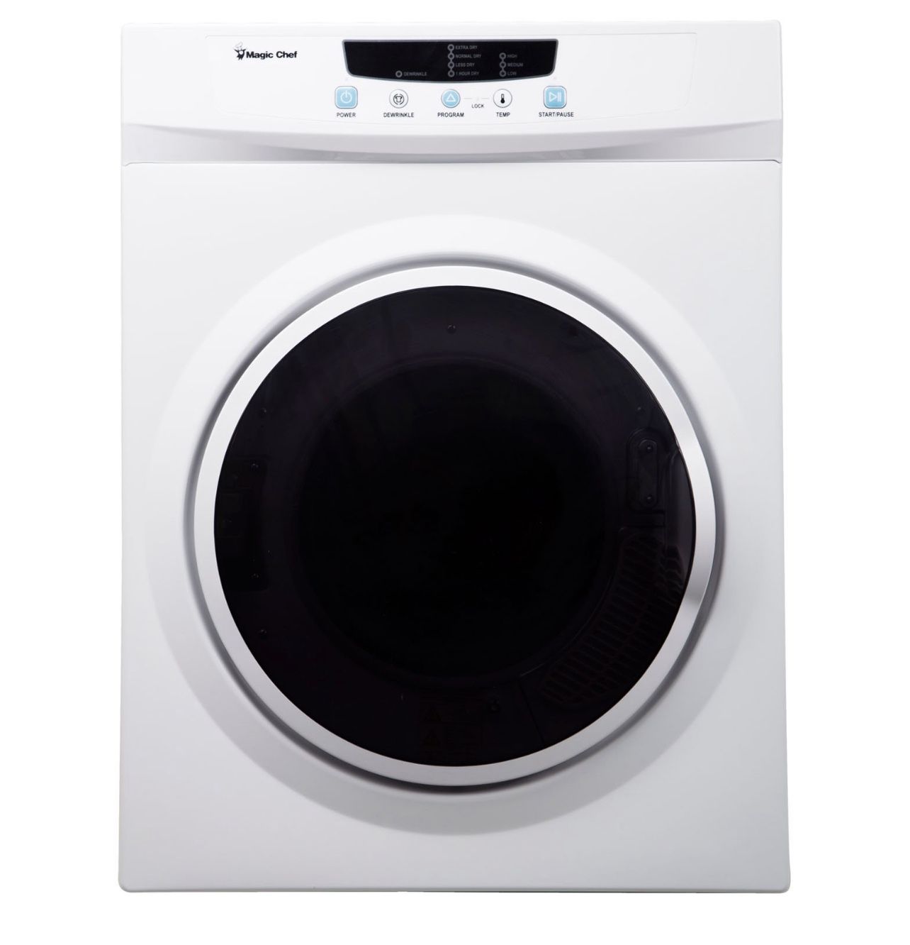 Magic Chef 3.5 cu ft Compact Dryer, White