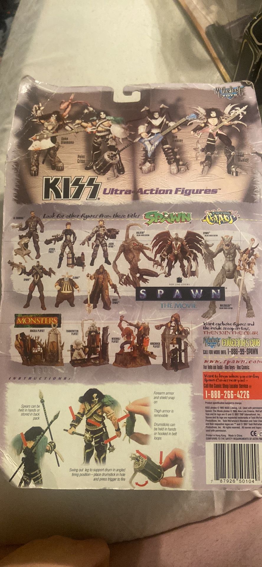 Peter Criss KISS doll