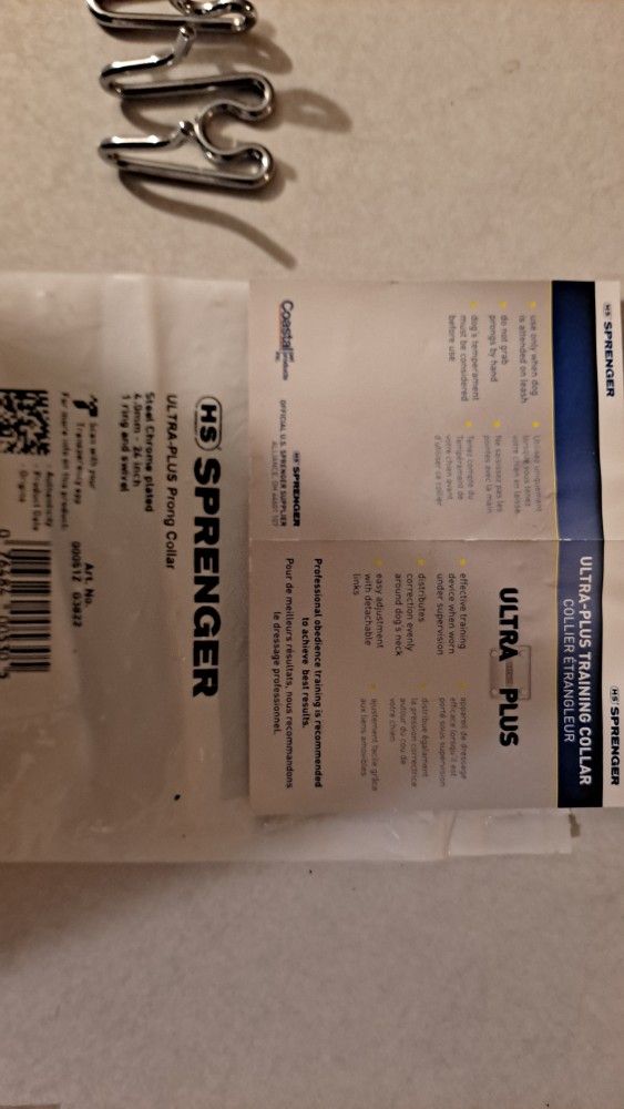 Herm Sprenger Dog Prong Collar