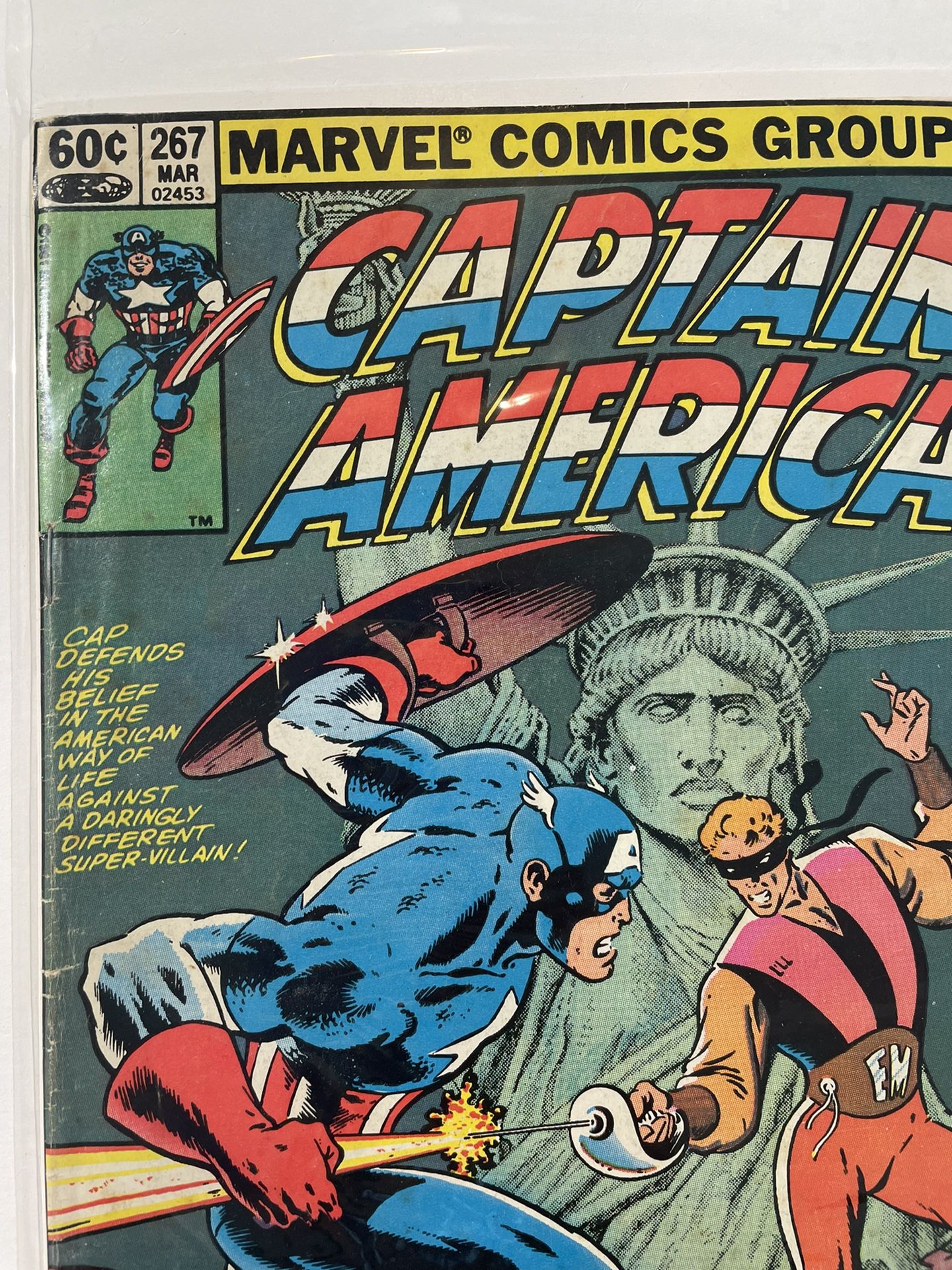 Captain America no. 267 Iron Man Avengers Everyman very good