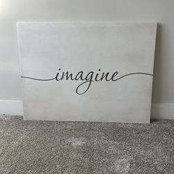 “Imagine” Canvas  Thumbnail