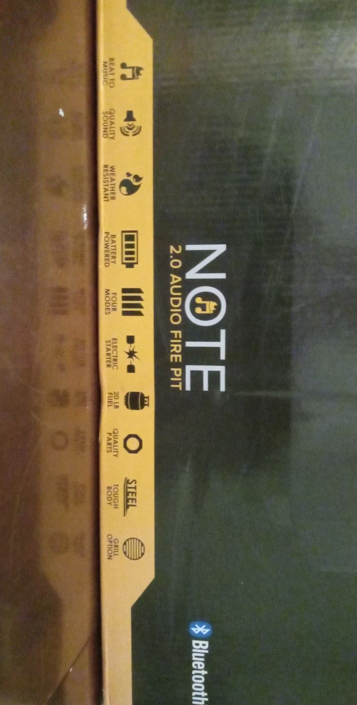 Ukiah Note 2.0 Audio Fire Pit