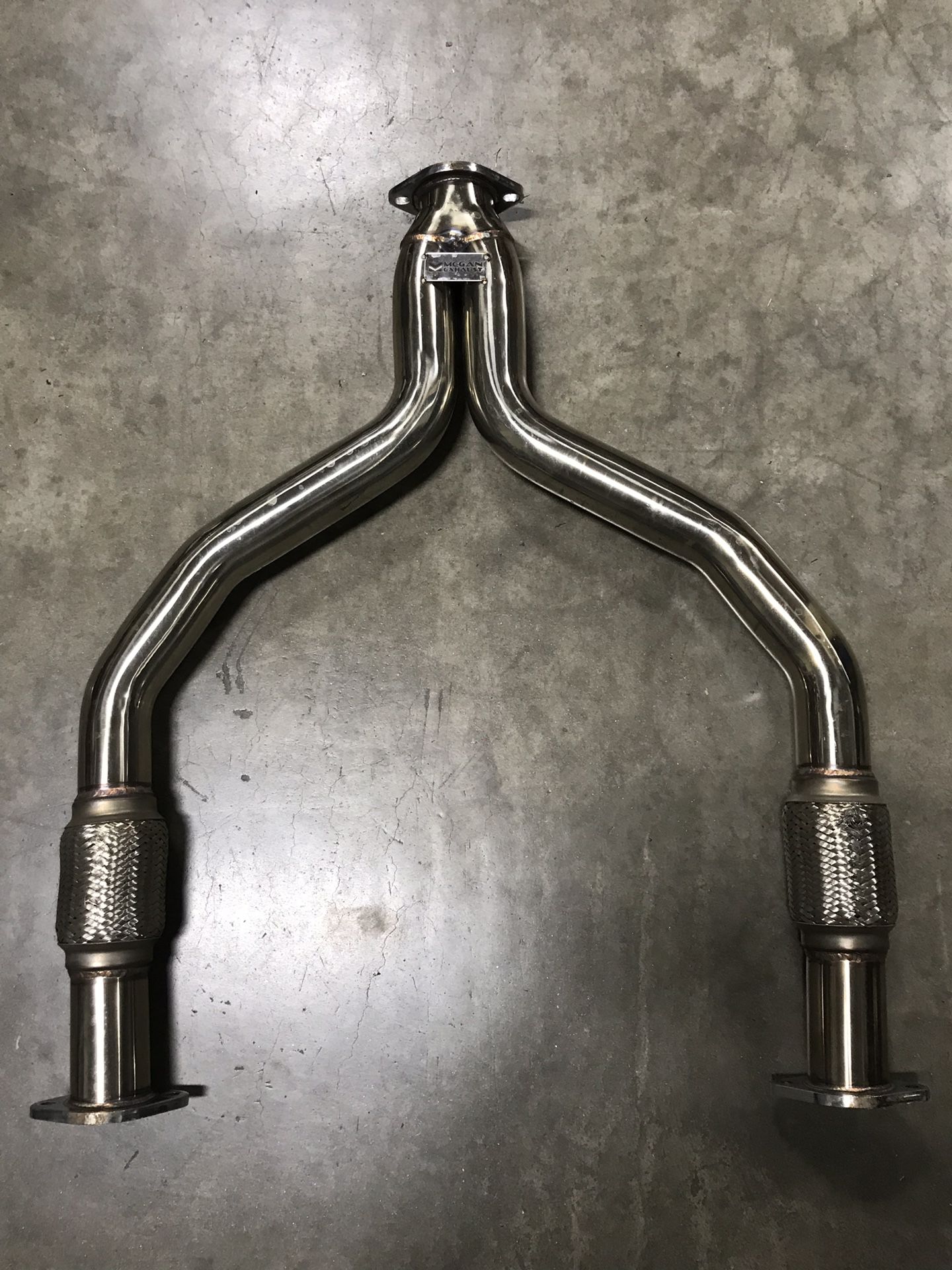 Nissan 350z hr / 370Z Megan Racing Y pipe , Motiv concepts Test Pipes
