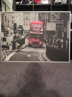 Eik Met andere bands Tub VILSHULT IKEA Picture..Silver frame red bus London Photo for Sale in  Fullerton, CA - OfferUp