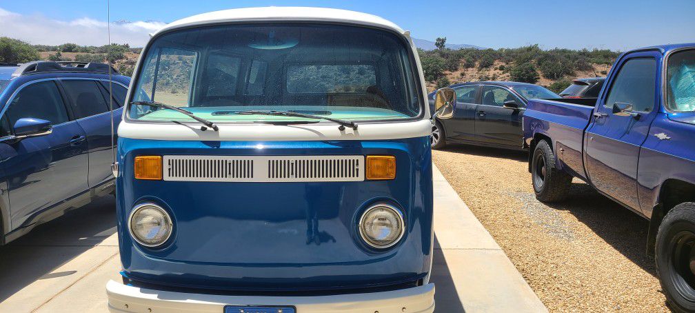 1973, Volkswagen Bus custom, can make it your own.            
