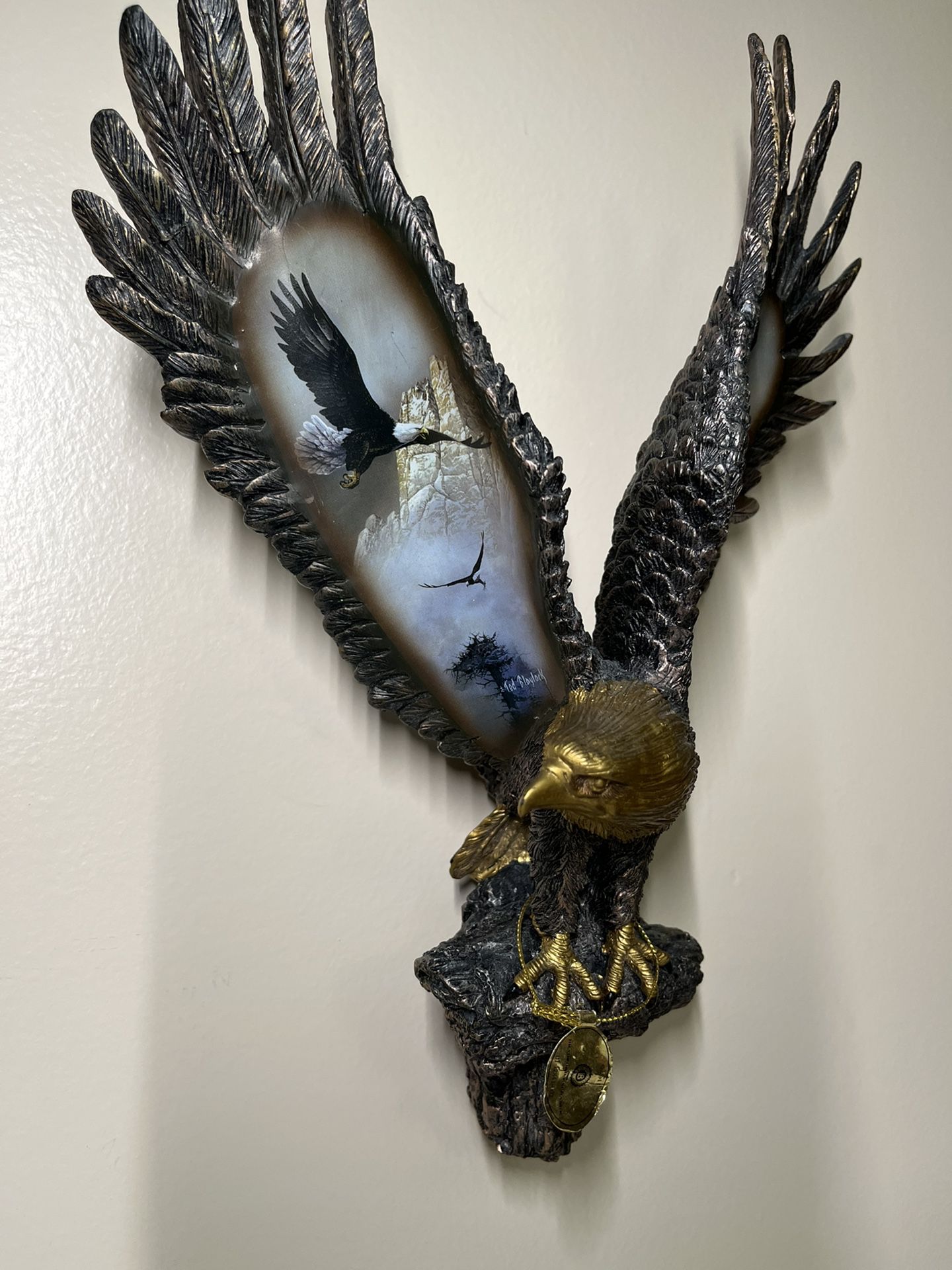 4 TED BLAYLOCK EAGLE SCULPTURES COLLECTION
