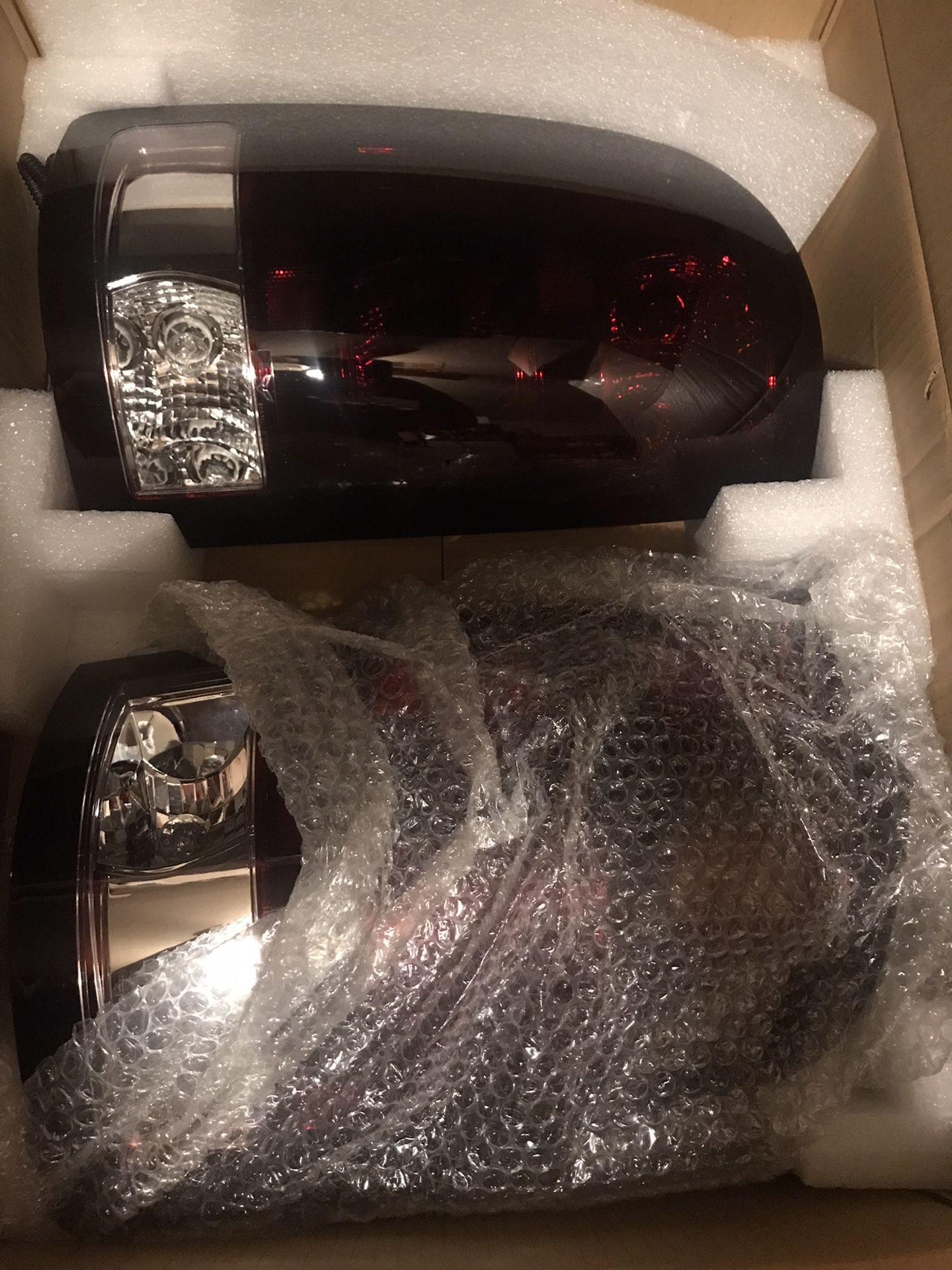 GMC Sierra 07-14 OEM Style Tail Lights Red Smoked  Brand New In The Box 