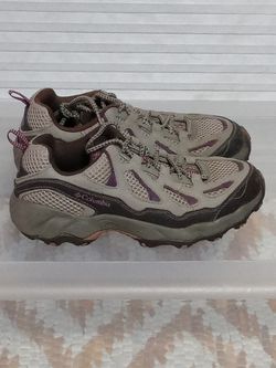 Pre-owned COLUMBIA D STORM Low top hiking boots/shoes size 6.5M BL3564-221, Wmns Thumbnail