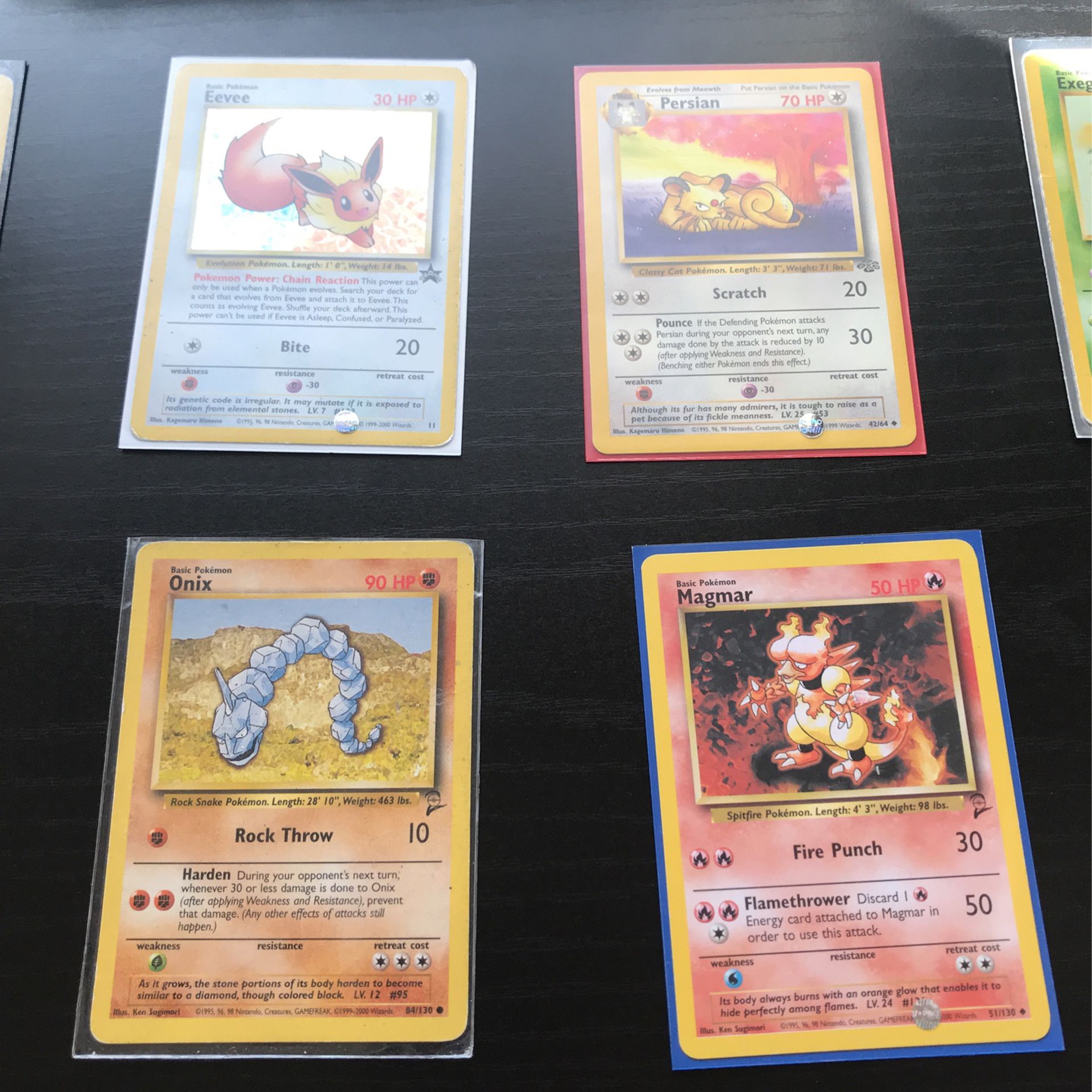 1999 Pokemon Cards
