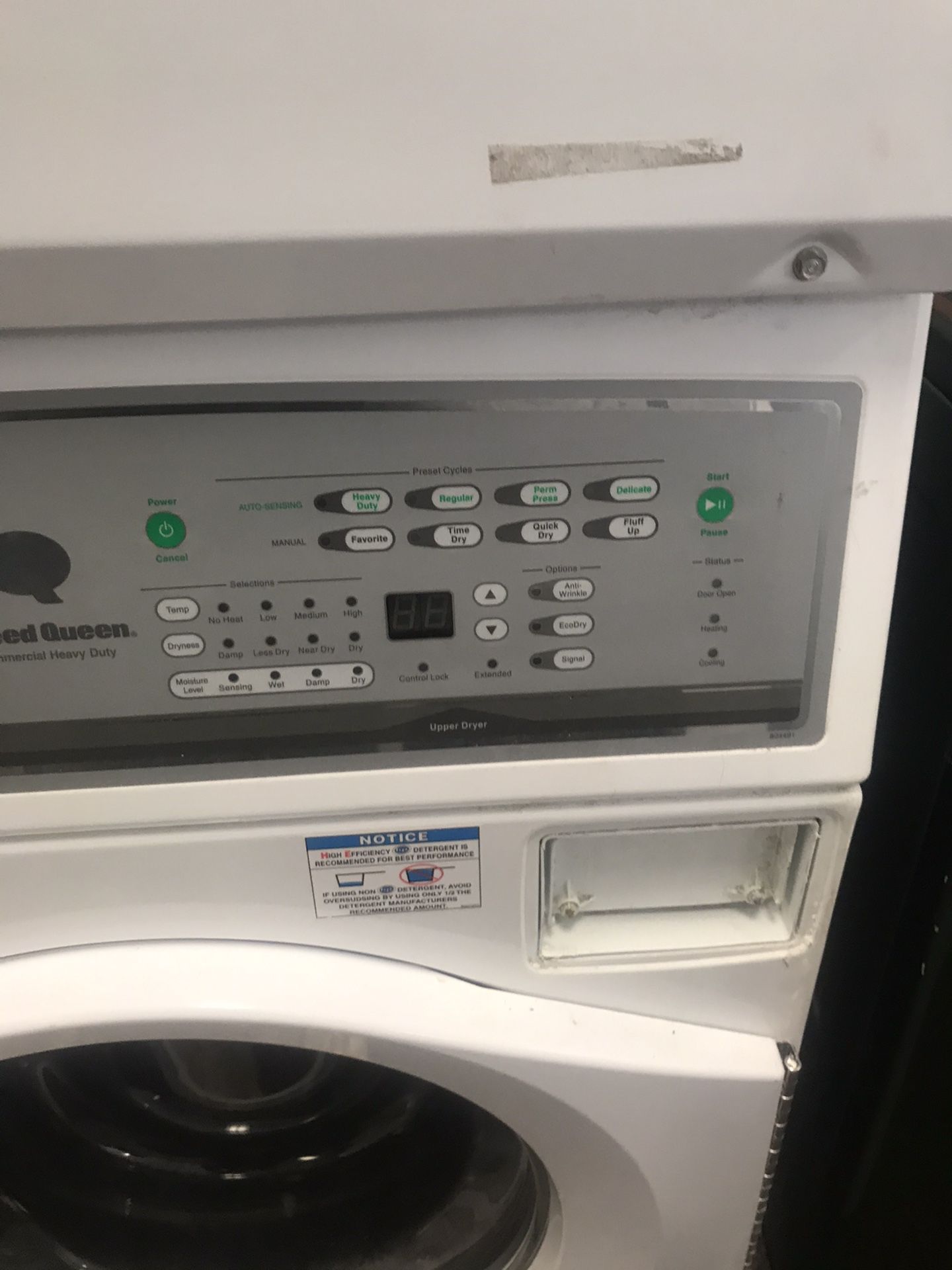 Speed Queen Commercial Heavy Duty Stack Washer And Dryer