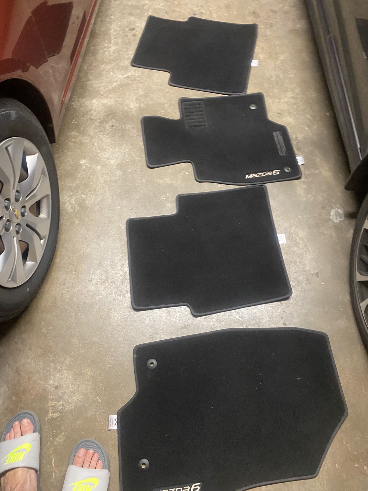 2017Mazda 6 Original Floor Mats. In Excellent Shape Only Stayed In Car About A Month And I Replaced Them