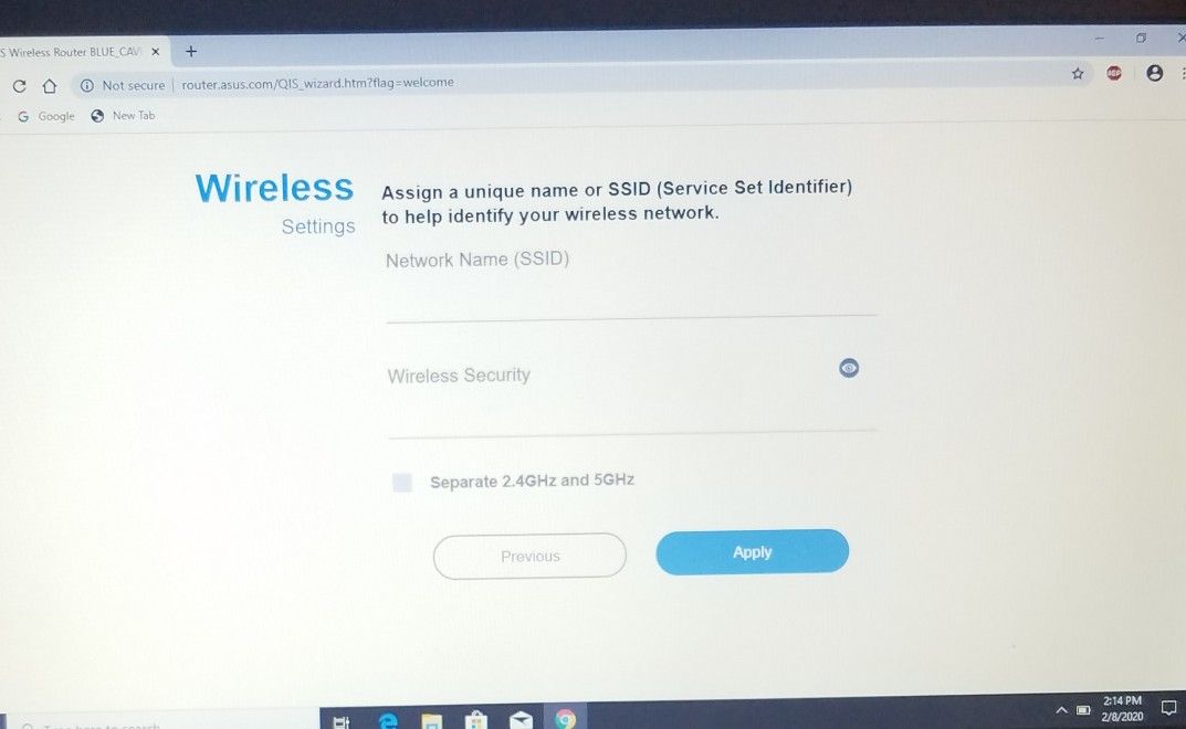 ASUS BLUE CAVE WIFI ROUTER