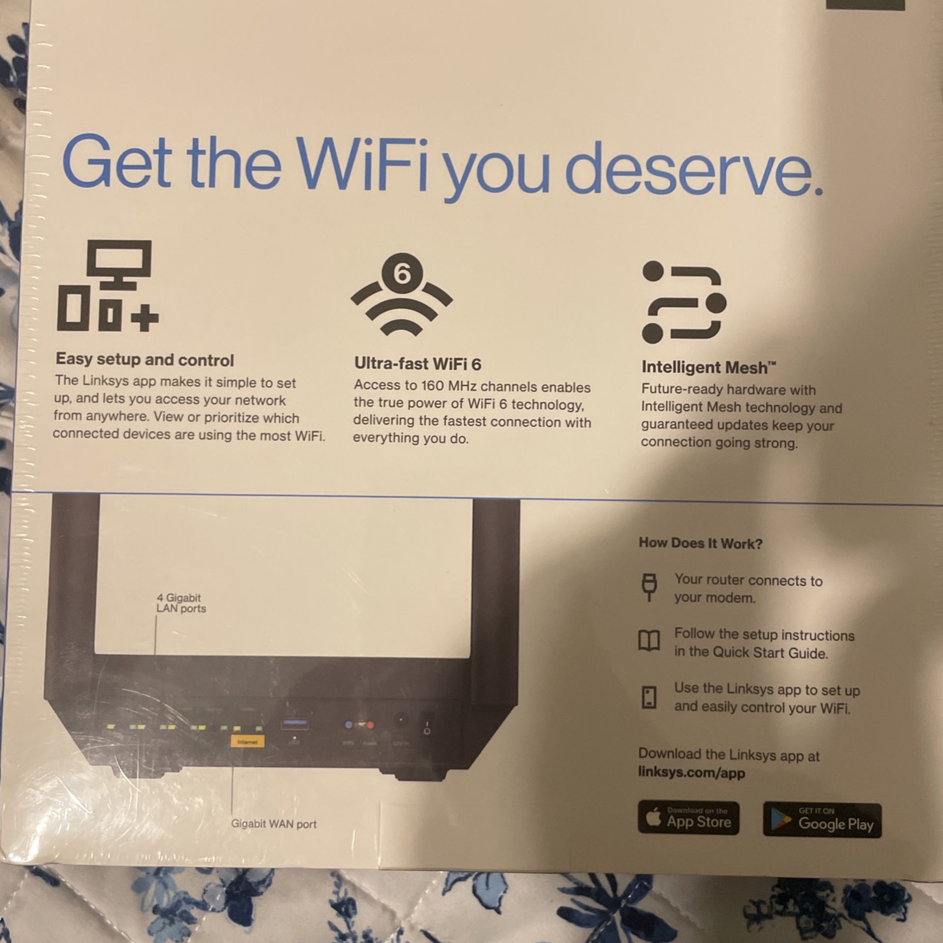 Linksys Hydra Wi-Fi Dual-Band Mesh Router