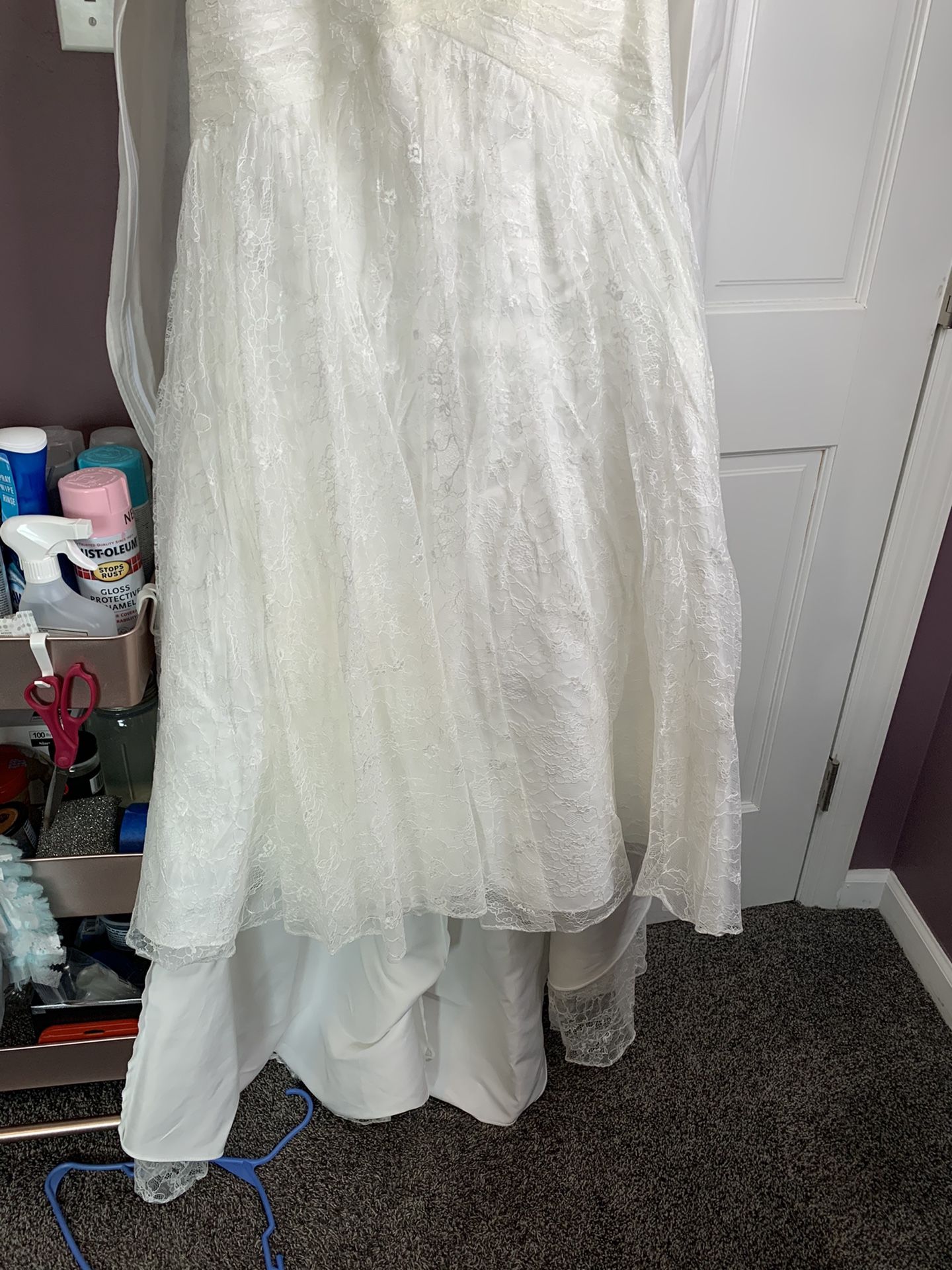 Never Worn Or Altered Mermaid Wedding Dress
