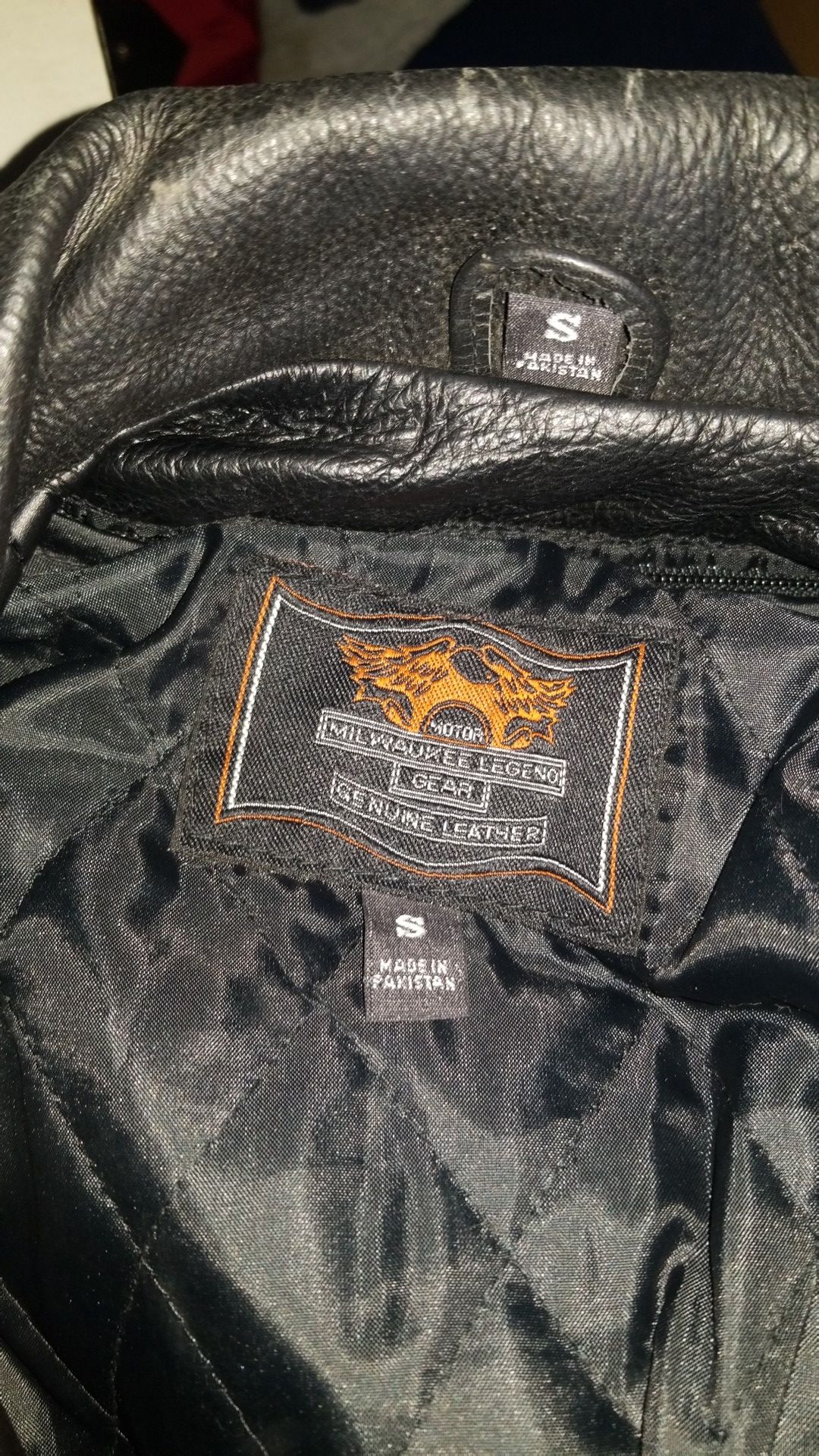 Milwaukee leather chaps and jacket