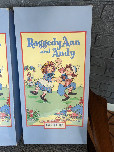 Raggedy Ann and Andy 80th Anniversary Dolls 