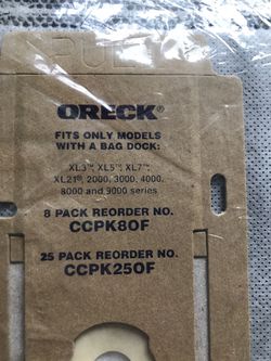 Oreck Vacuum Bags Thumbnail