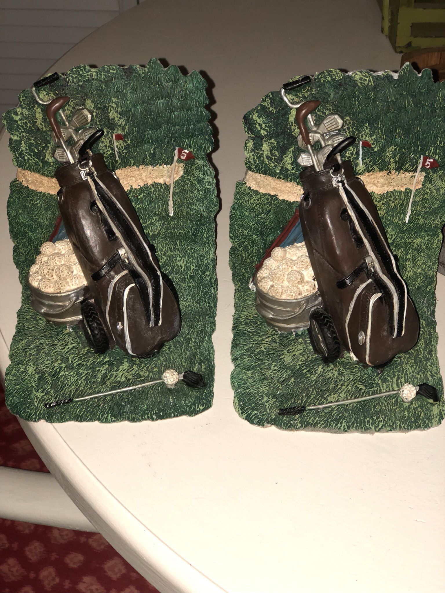 Golf Book Ends