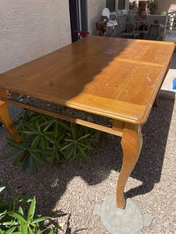 Project Kitchen Table and 5 Matching Chairs - Iron Inlay Thumbnail