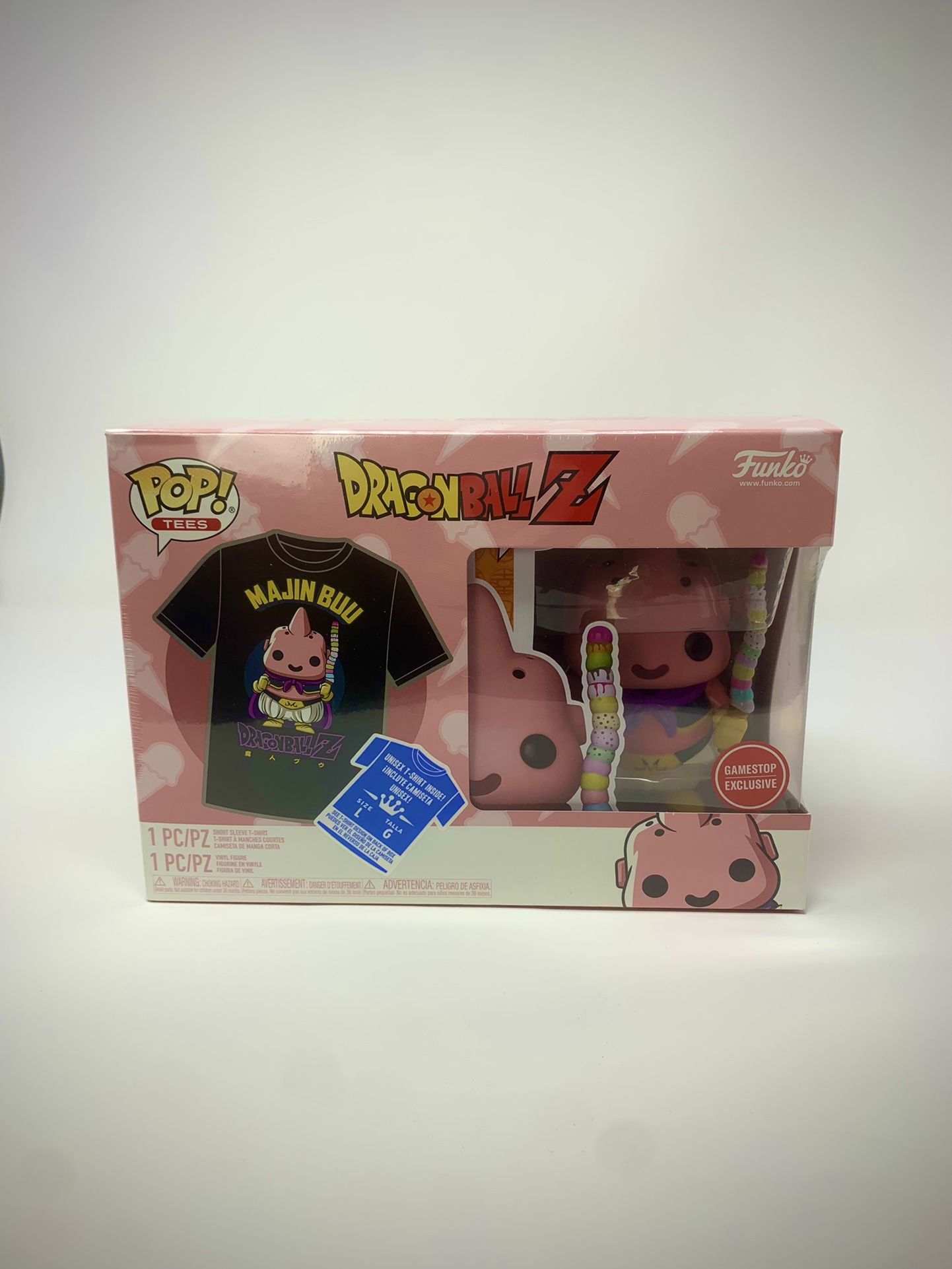 Funko Pop Tees DragonBall Z Majin Buu Exclusive