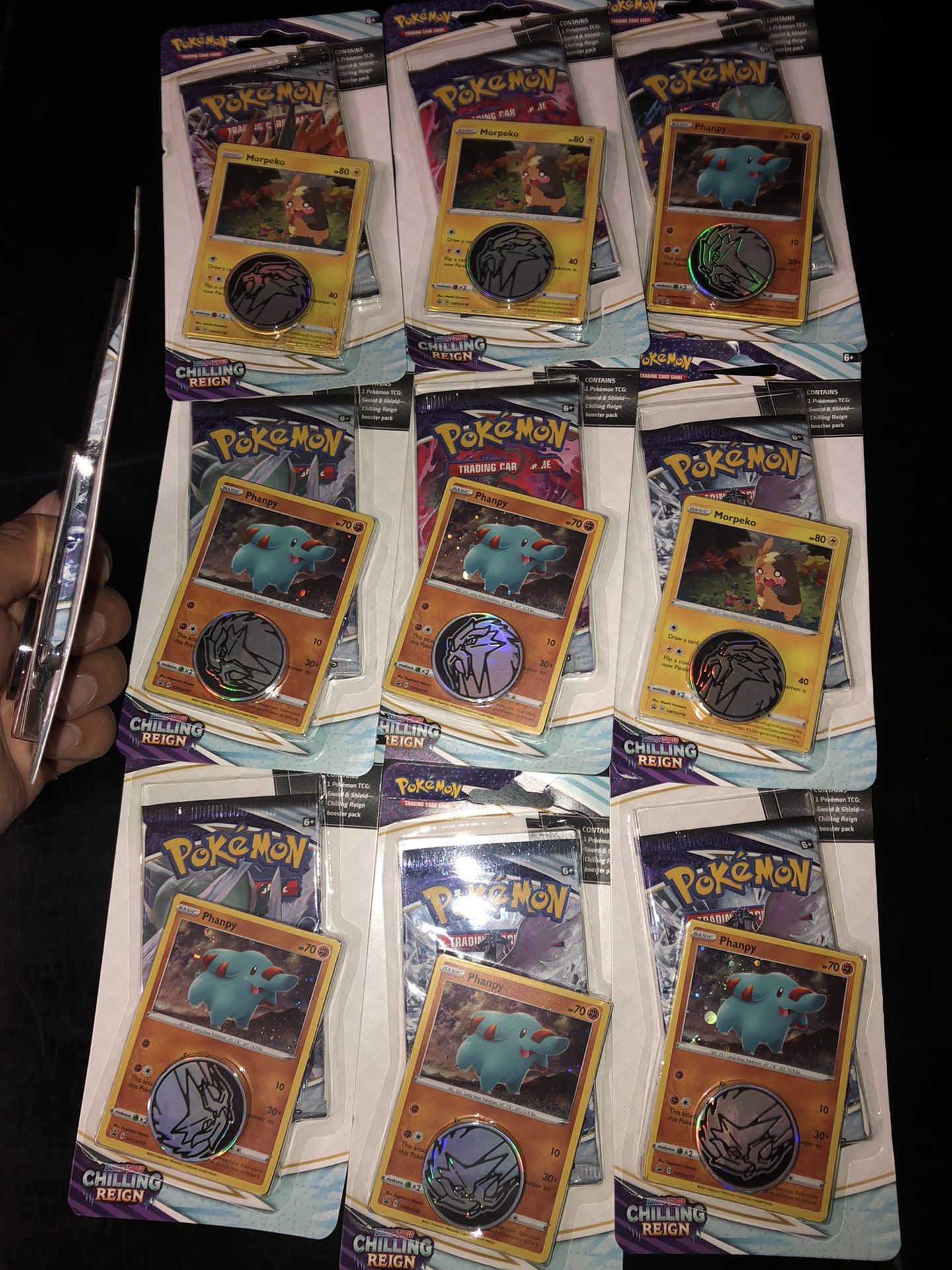 Pokémon Booster Packs New Chilling Reign