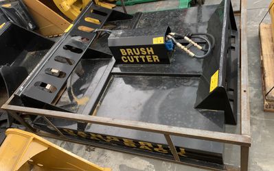 Brush Cutter Hydraulic Attachment For Skid Steer Thumbnail