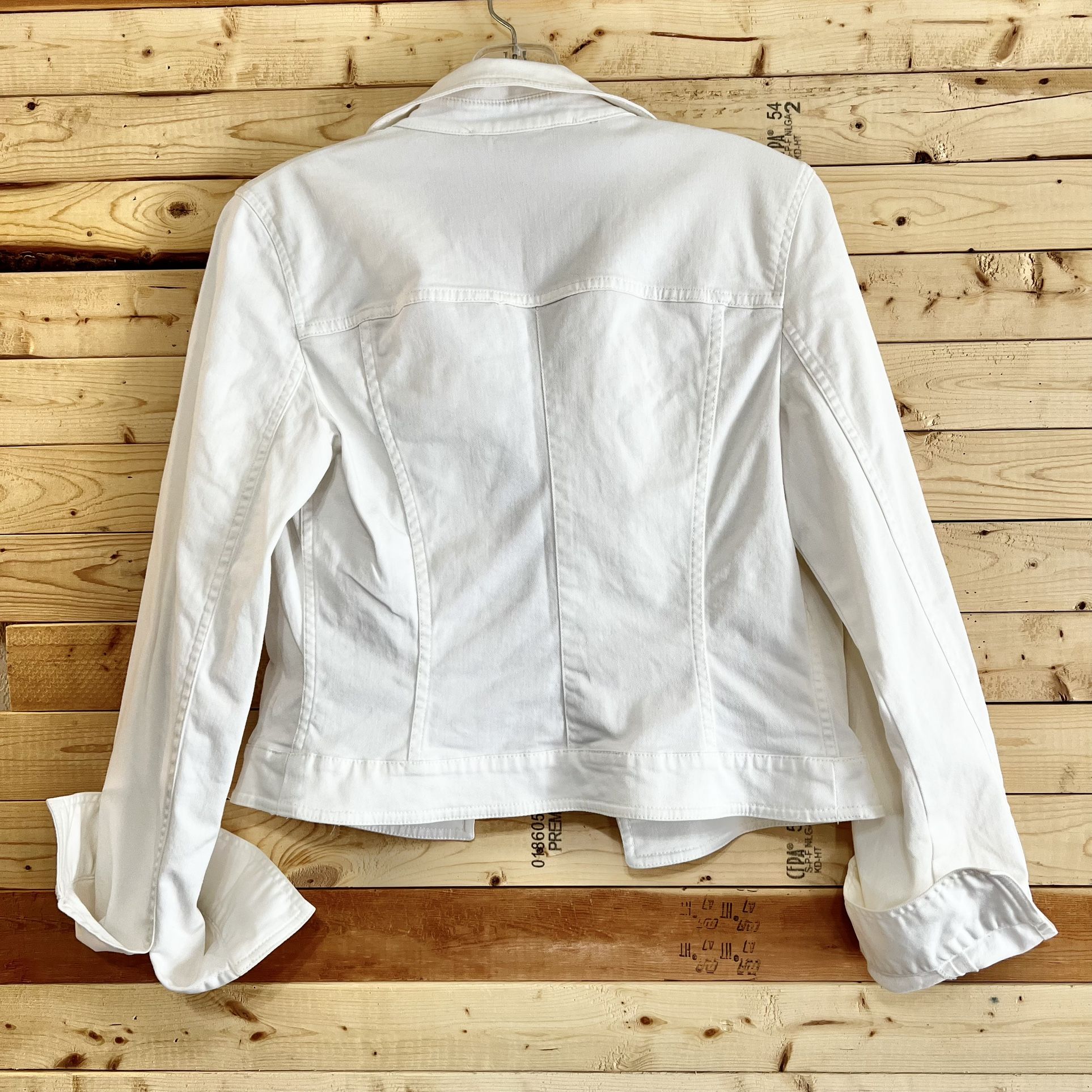Dolce and Gabbana White denim Open Long sleeve Jacket size XS/S