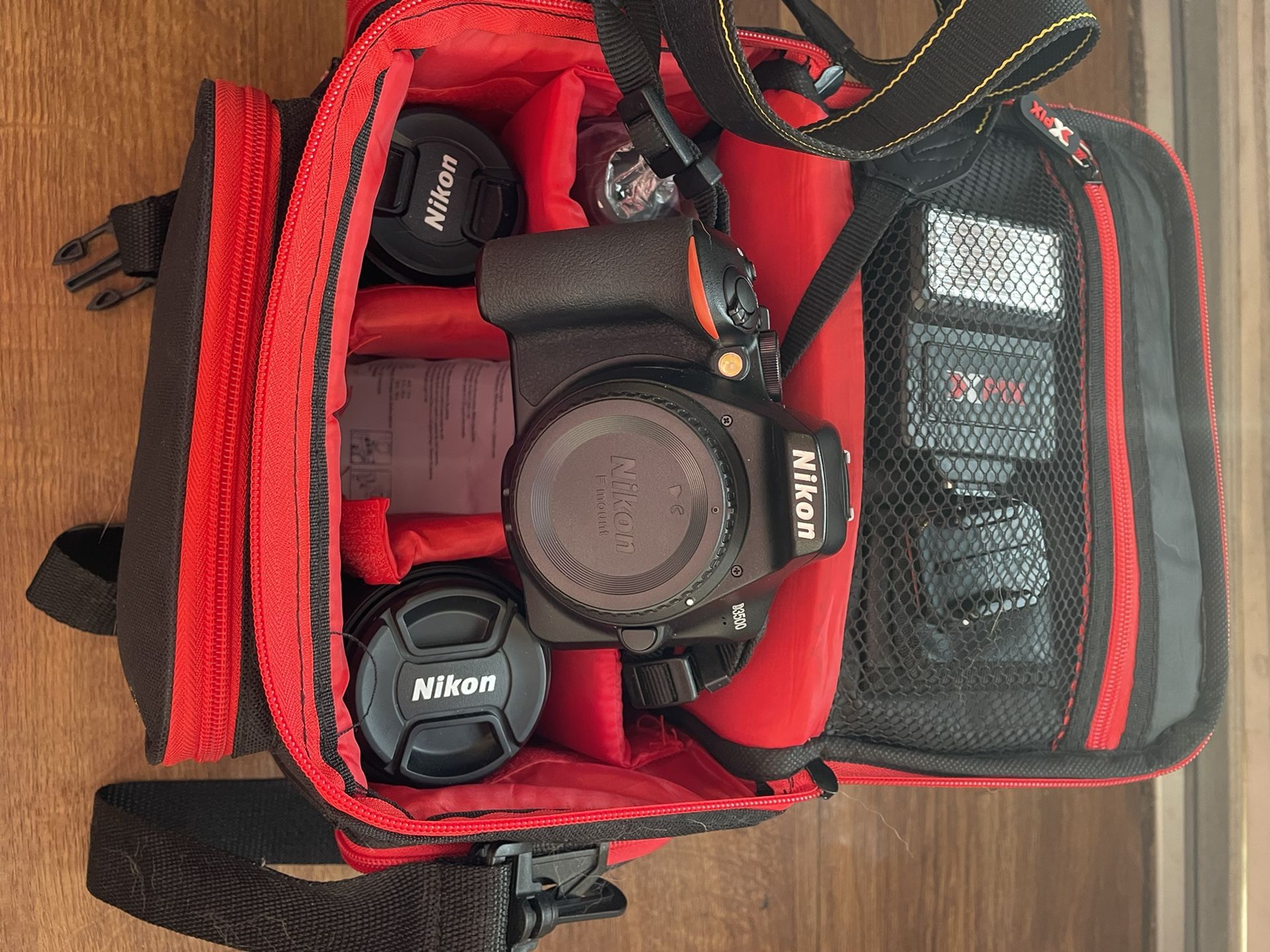 Nikon D3500 With Lenses And Accessories