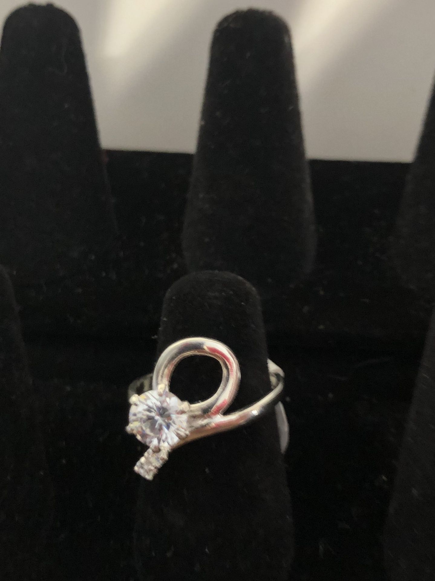 silver ring 9.25 number 7.5