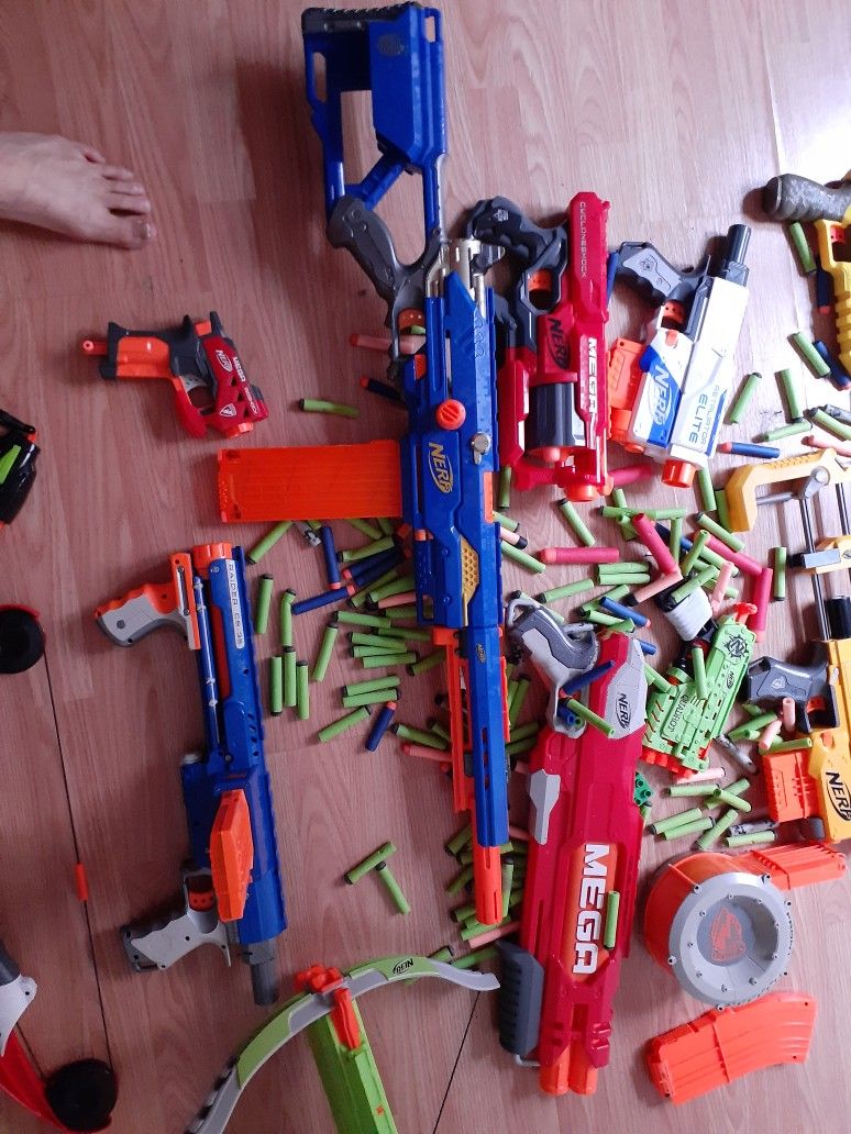 Nerf Guns With Bullets