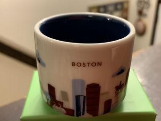 Starbucks BOSTON 2017 "You Are Here Collection" 2fl.oz. Ornament Coffee Mug Cup Thumbnail