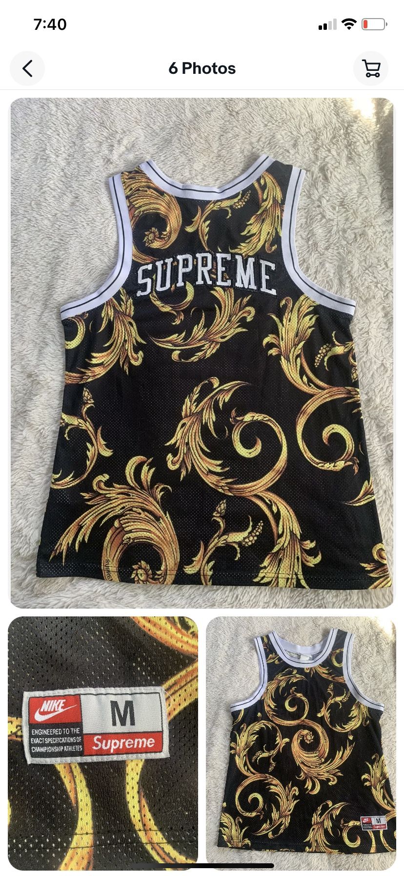 Supreme Nike Jersey