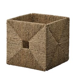 MOVING - IKEA Knipsa Seagrass storage basket Thumbnail