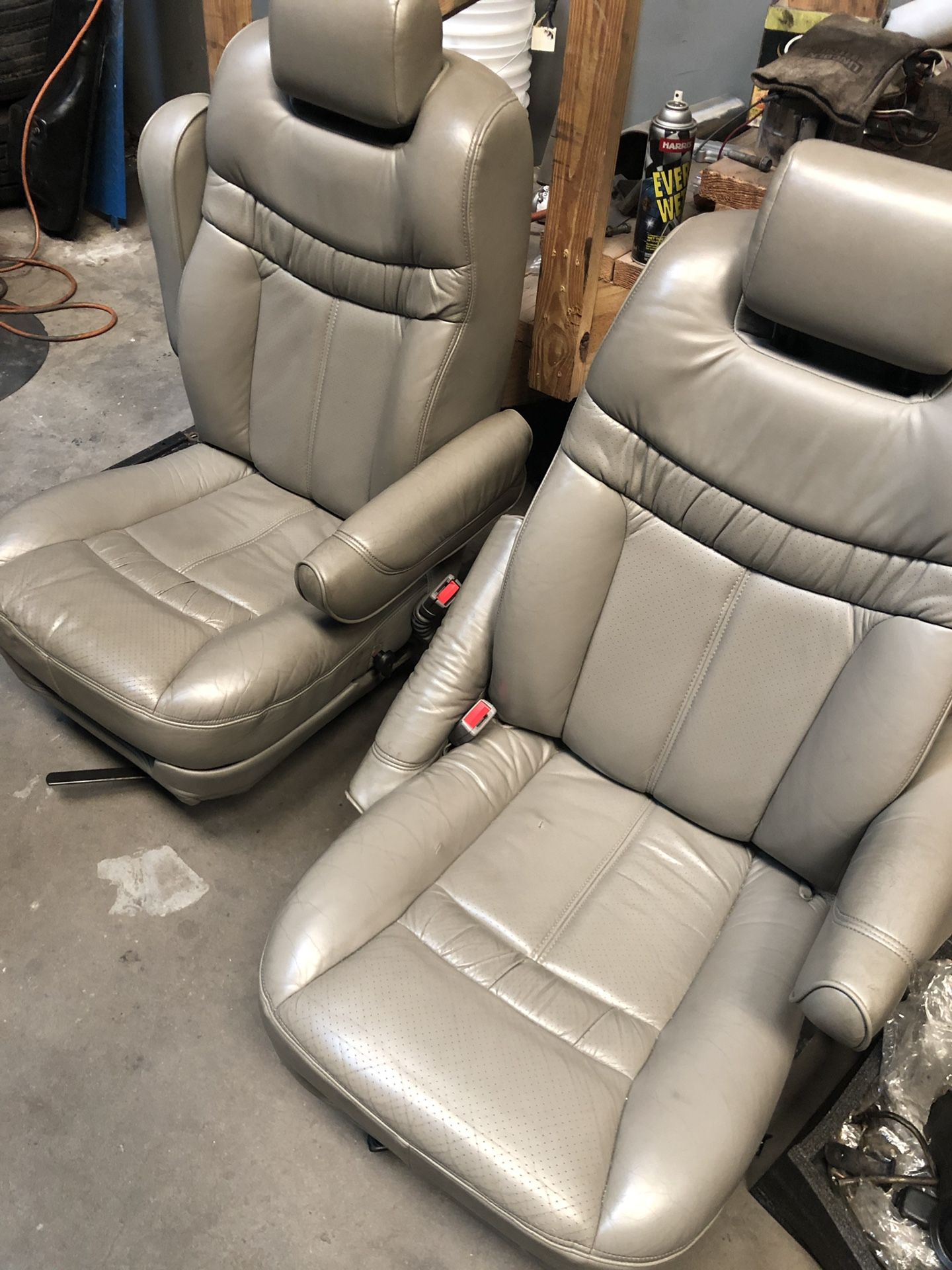 Conversion van seats and branch