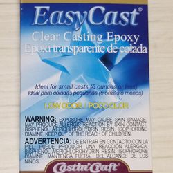 Easy Cast Clear Casting Expoxy for Arts and Crafts Thumbnail