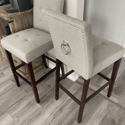 Upholstered Bar Height Chairs Thumbnail