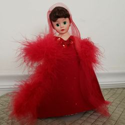 Madame Alexander Scarlett Red Dress 10" Doll (Gone With The Wind) Thumbnail