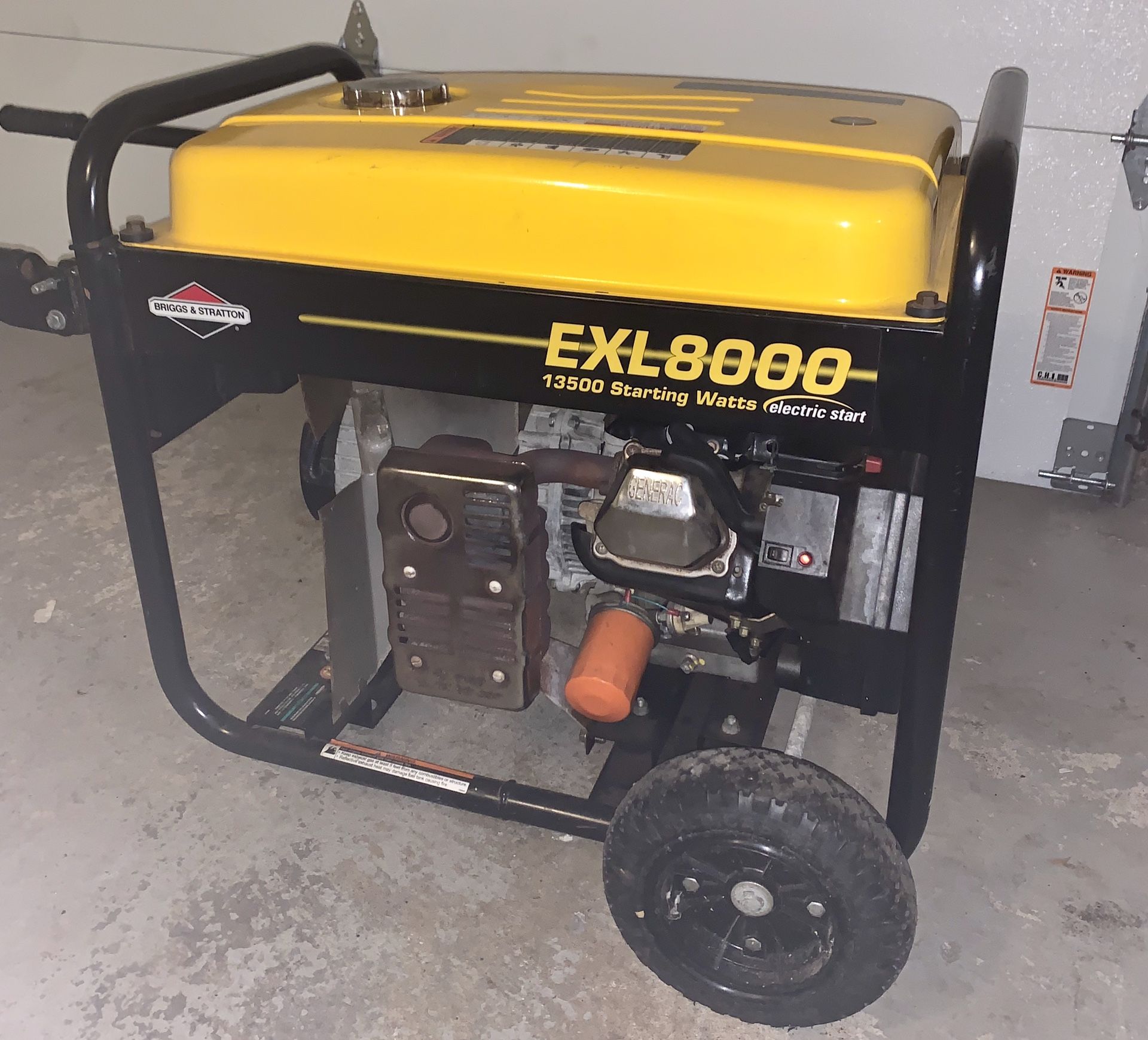 Briggs & Stratton Generator EXL8000 for Sale in Stratford, CT - OfferUp