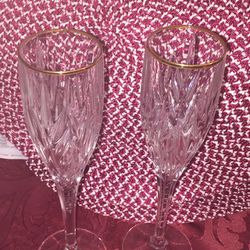 Crystal Champagne Glasses Thumbnail