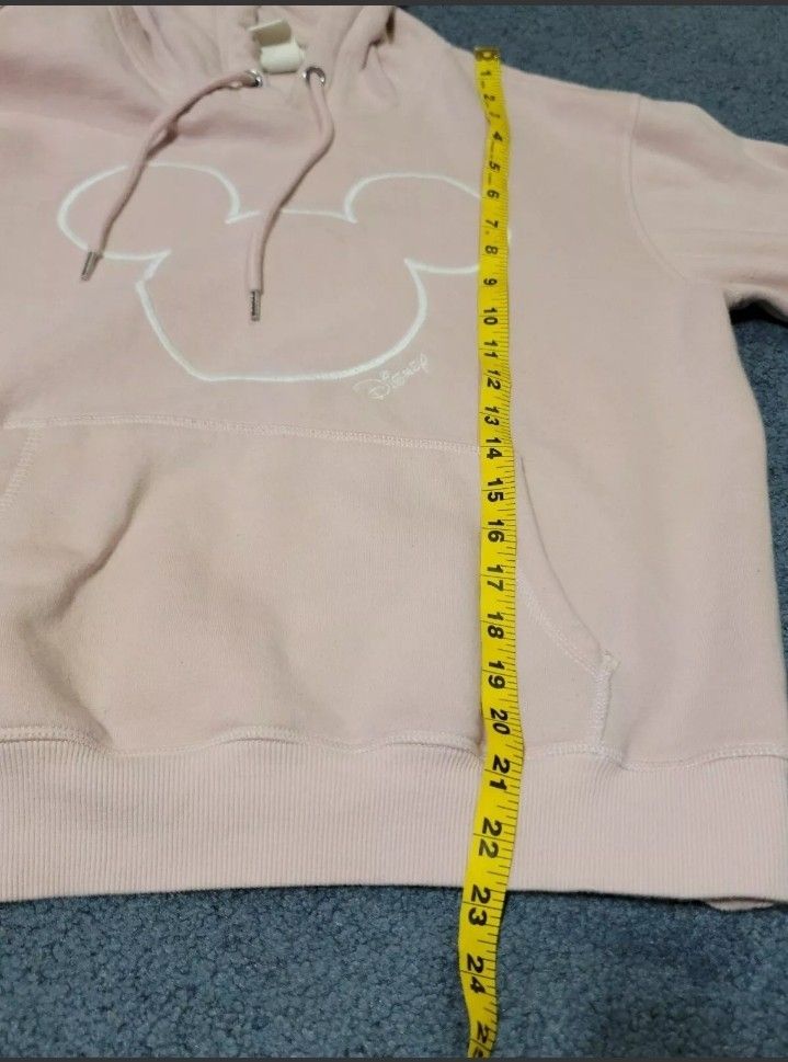 Disney Pink Mickey Mouse Hoodie Small