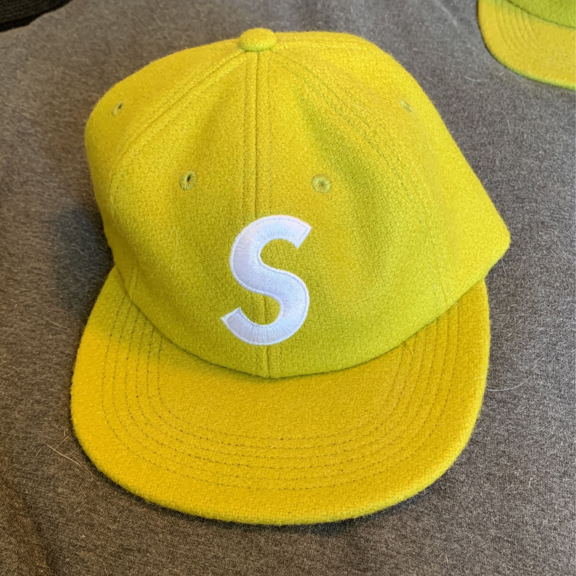 Brand New Supreme Wool S Logo Hat 