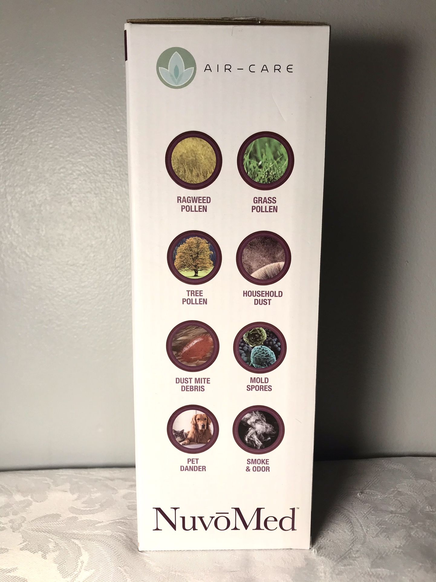 New Portable Air Purifier W/ Removable HELPA Filter