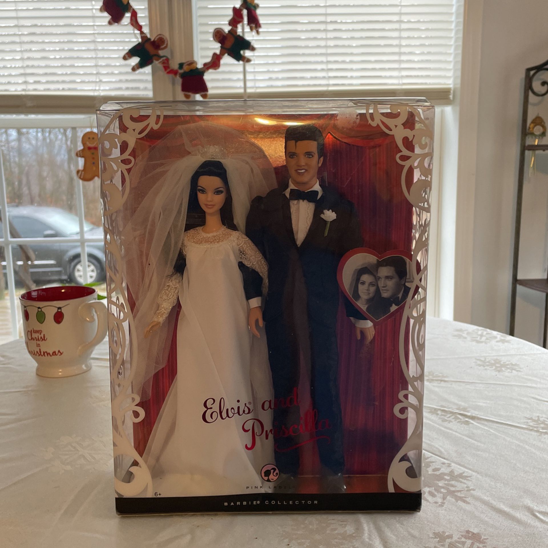 Barbie Elvis & Pricilla Wedding dolls