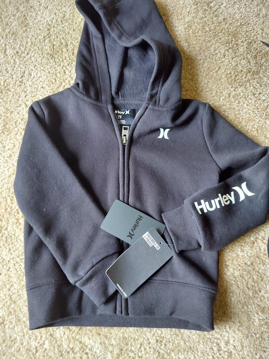 Nwt Hurley Hoodie And Jogger Set